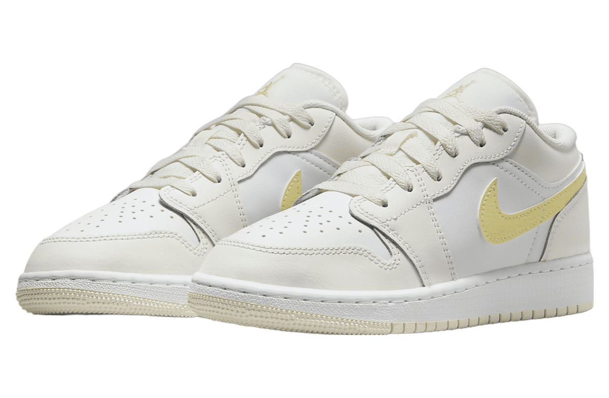 Air Jordan 1 Low GS Sail / White - Image 5