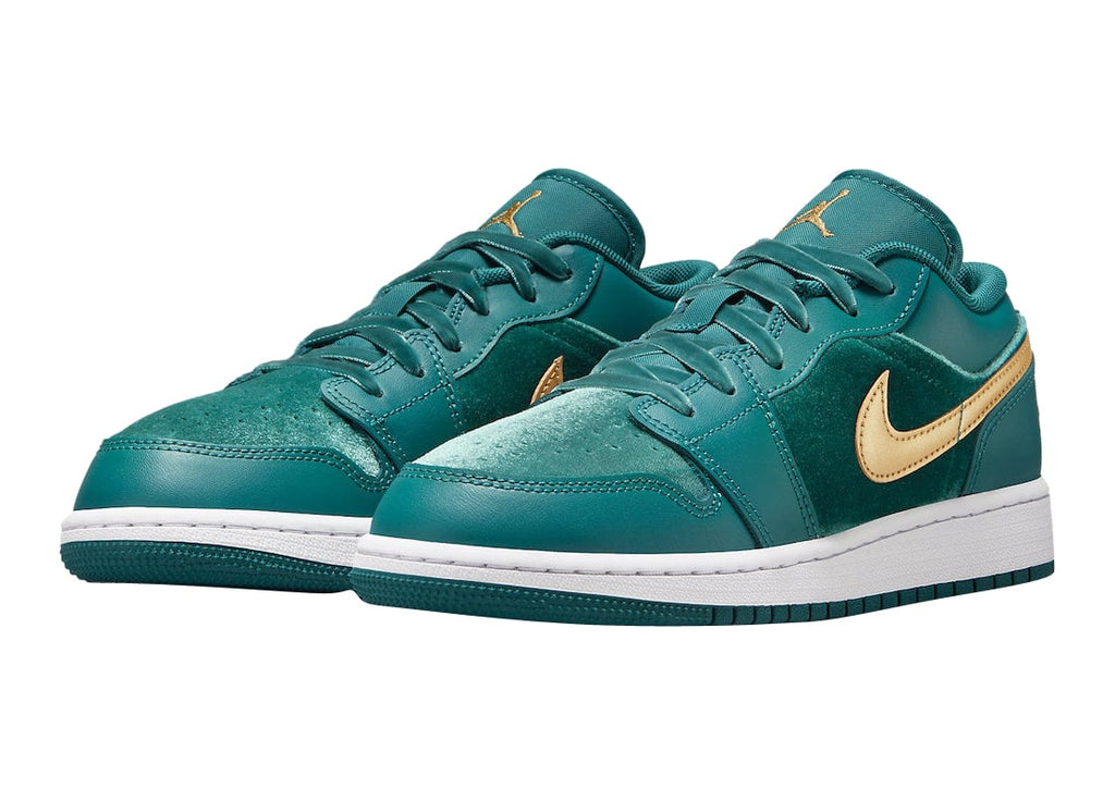 Air Jordan 1 Low GS Velvet Geode Teal - Image 2