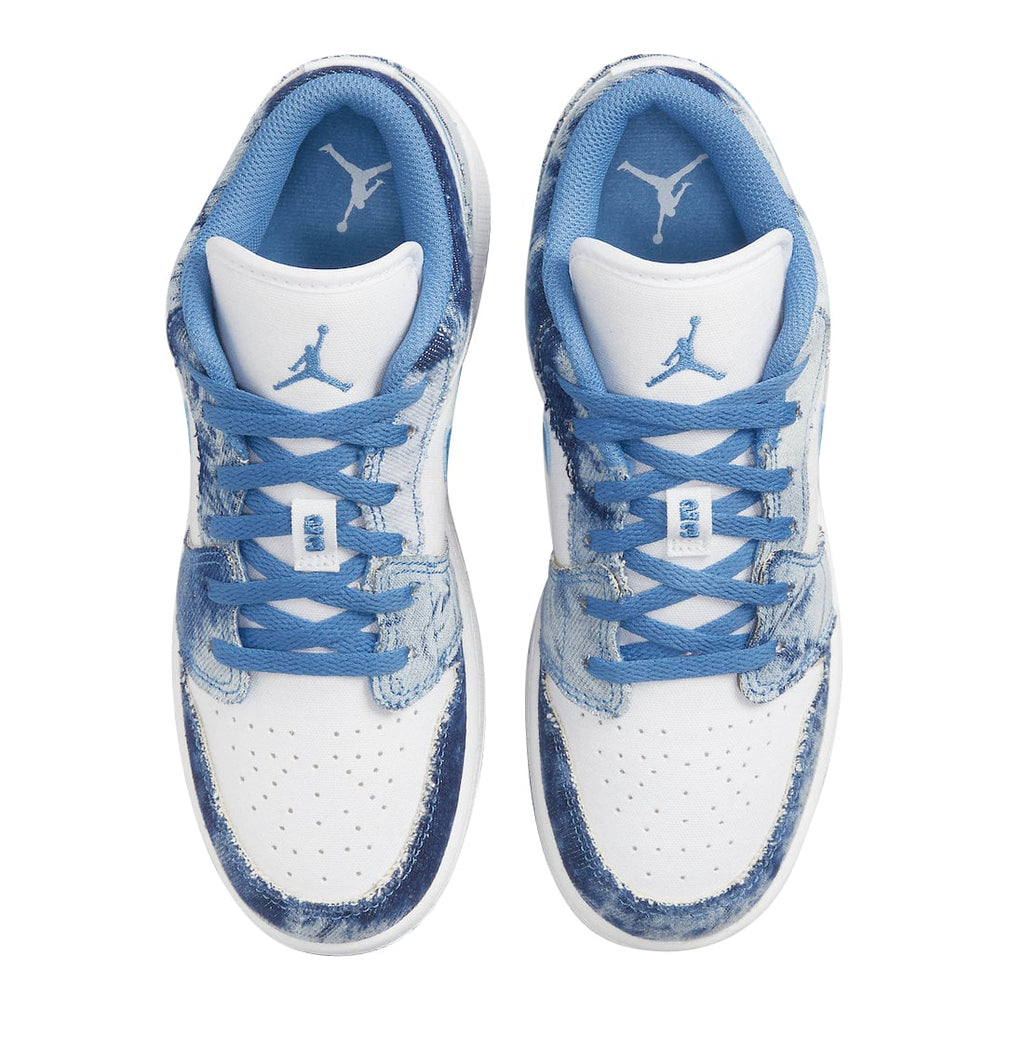 Air Jordan 1 Low GS Washed Denim - Image 3