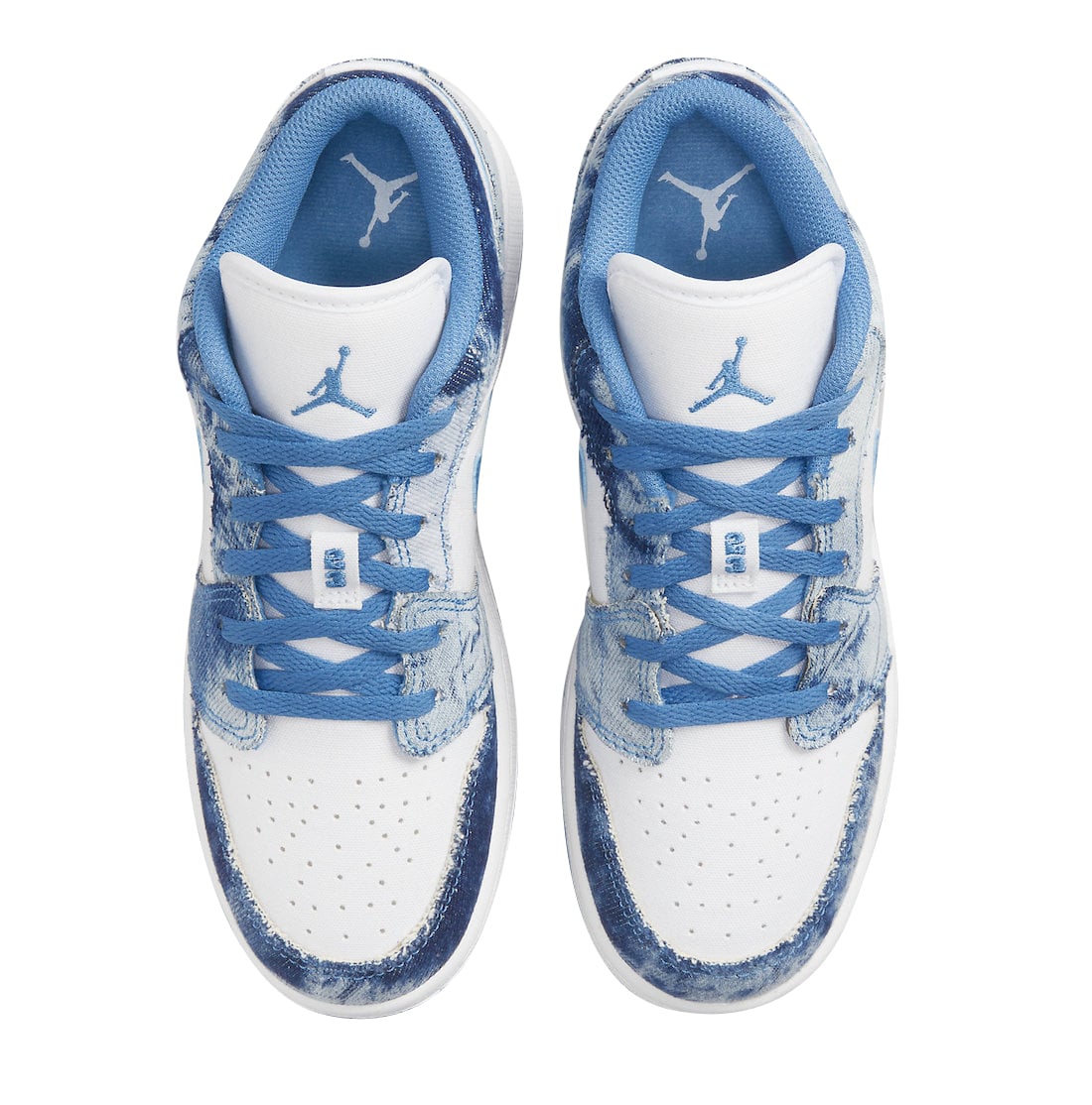 Air Jordan 1 Low GS Washed Denim - Image 3