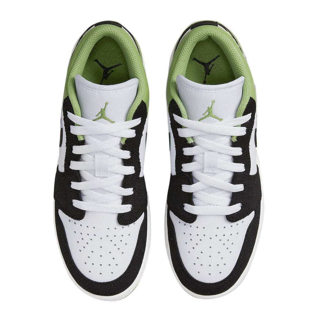 Air Jordan 1 Low GS White Black Green - Image 4