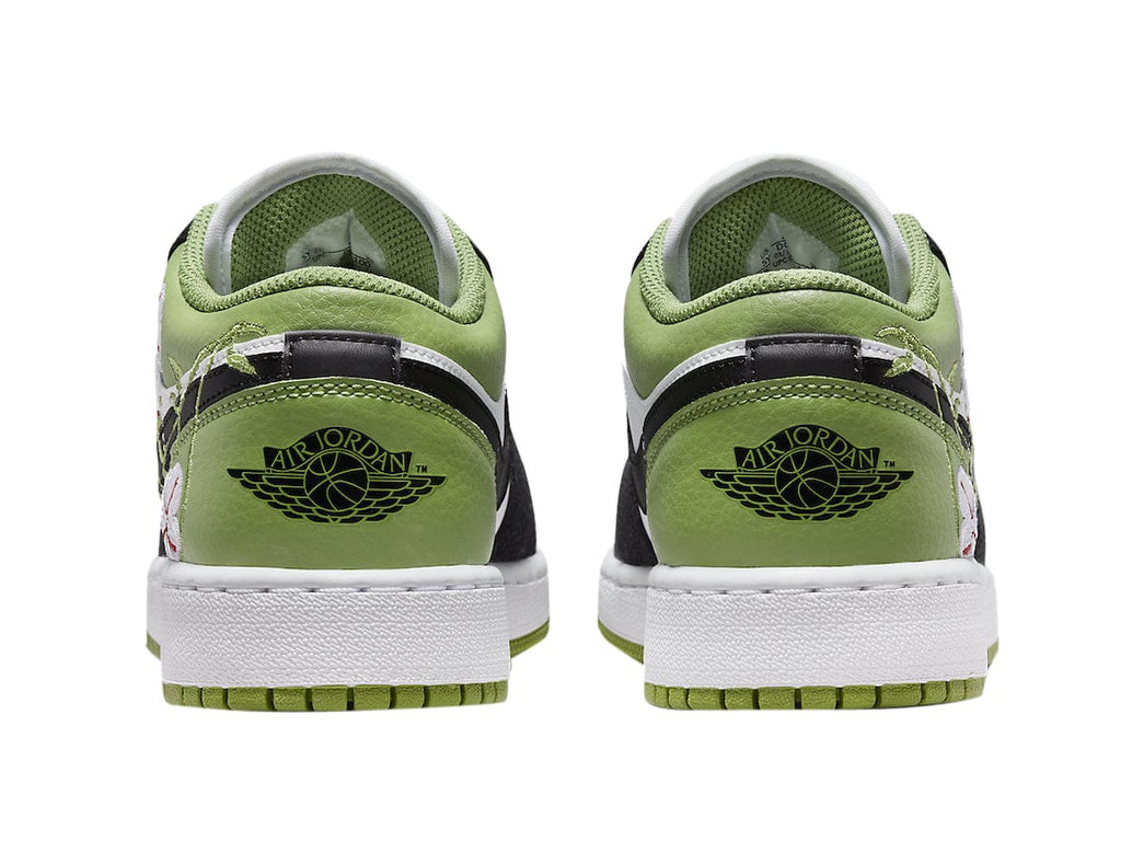 Air Jordan 1 Low GS White Black Green - Image 5