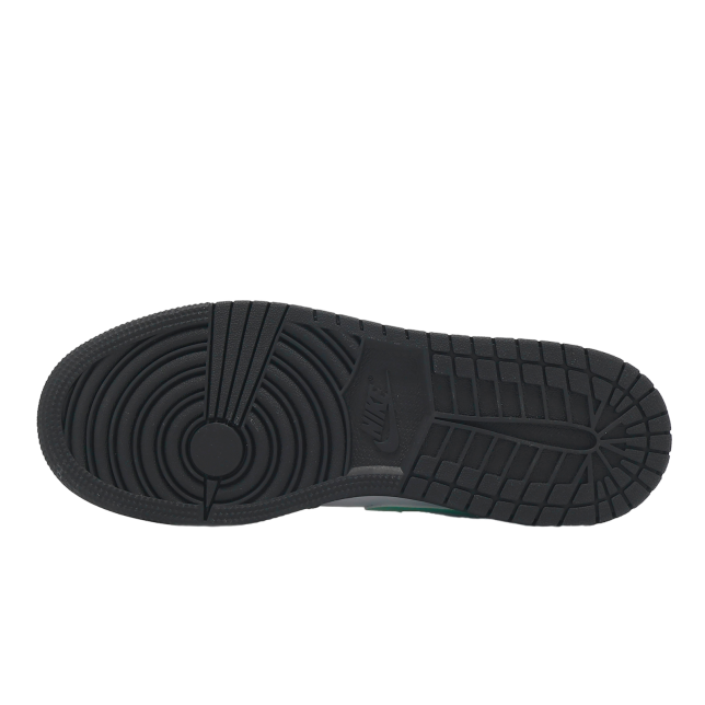 Air Jordan 1 Low GS White / Black / Green Glow - Image 4