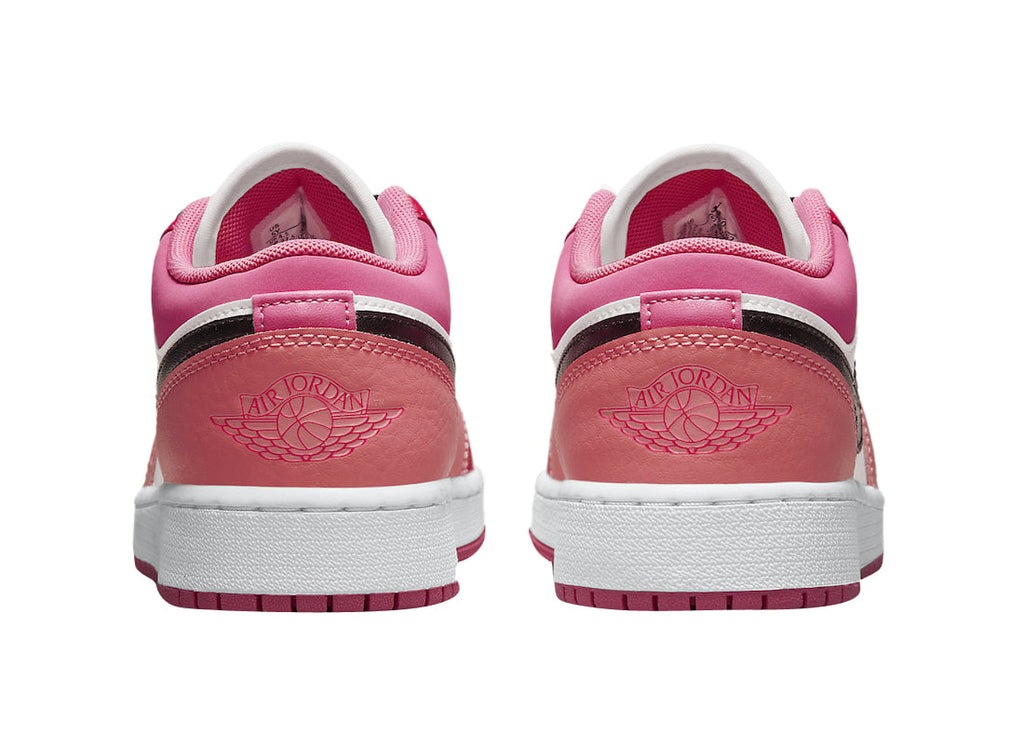 Air Jordan 1 Low GS White Pink Red - Image 4
