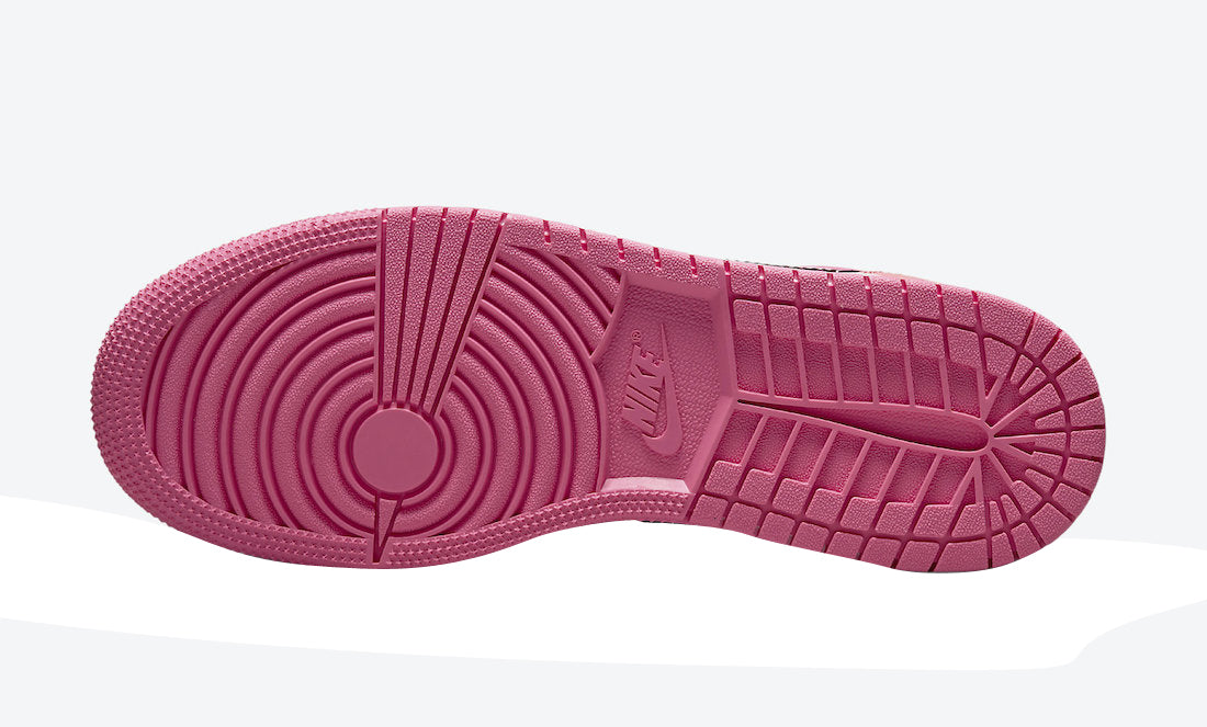 Air Jordan 1 Low GS White Pink Red - Image 5