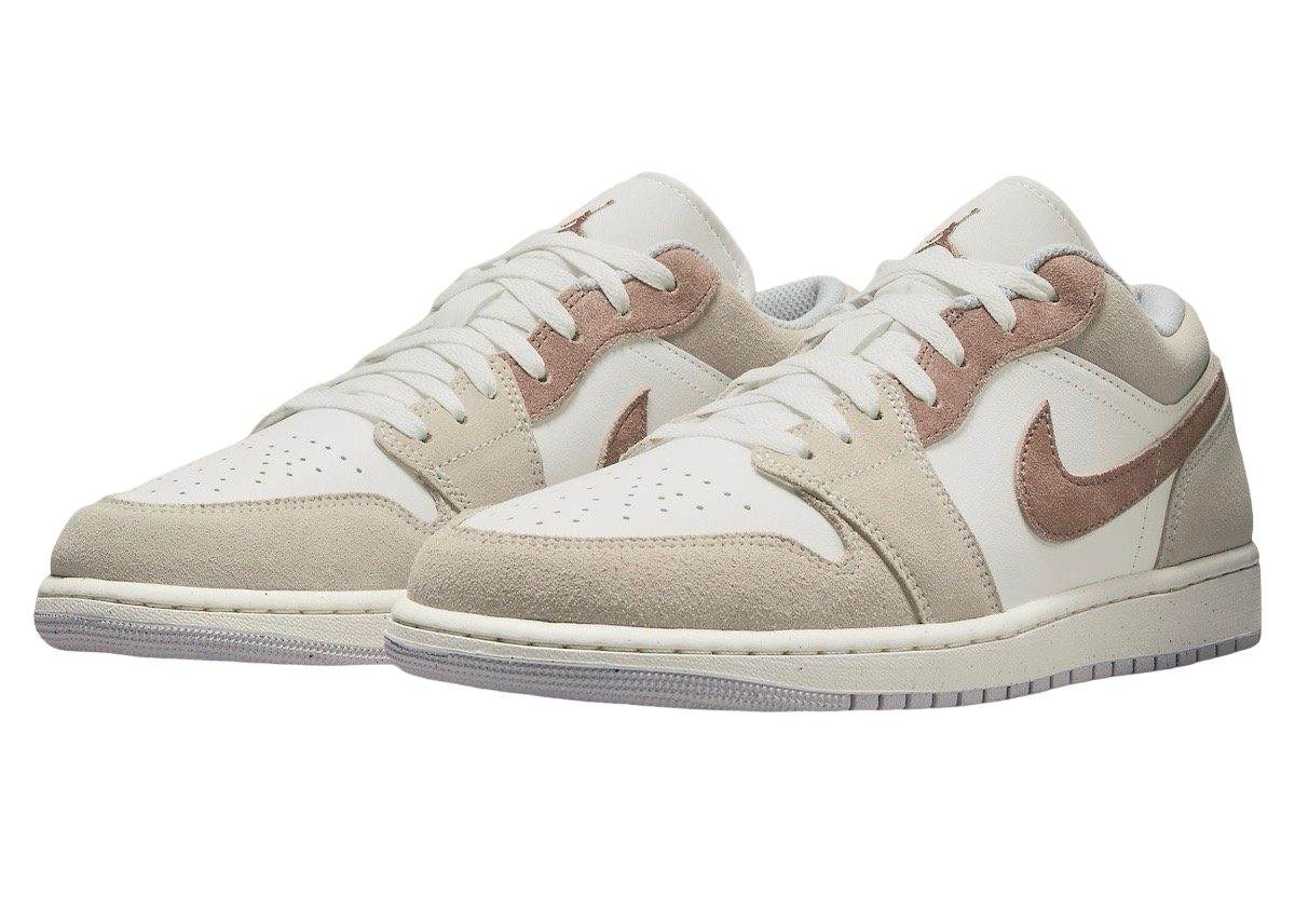 Air Jordan 1 Low Light Bone/Archaeo Brown - Image 2