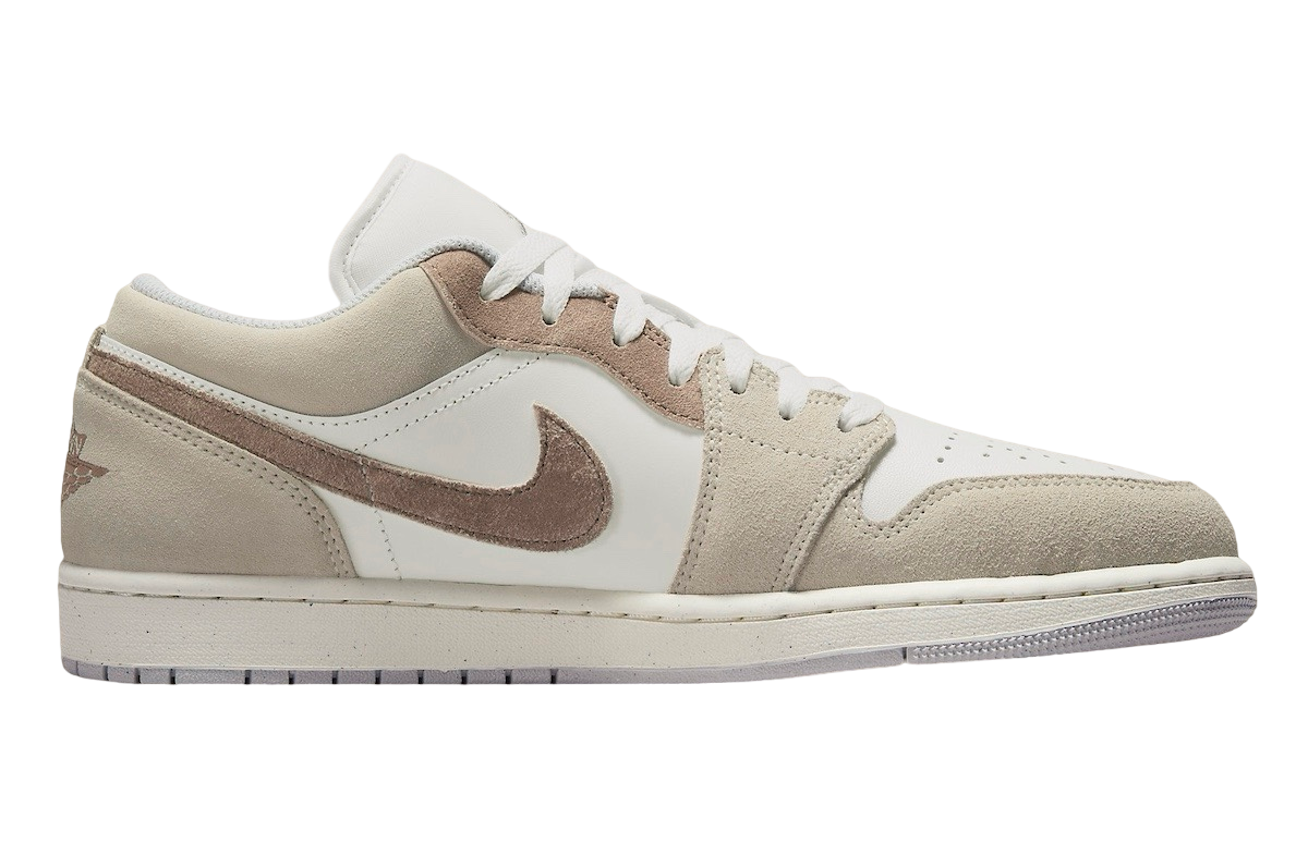 Air Jordan 1 Low Light Bone/Archaeo Brown - Image 3