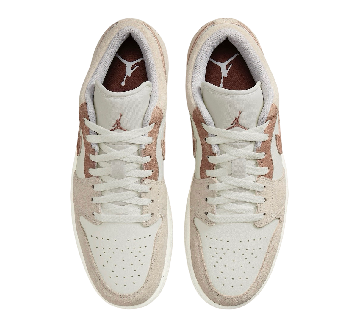 Air Jordan 1 Low Light Bone/Archaeo Brown - Image 5