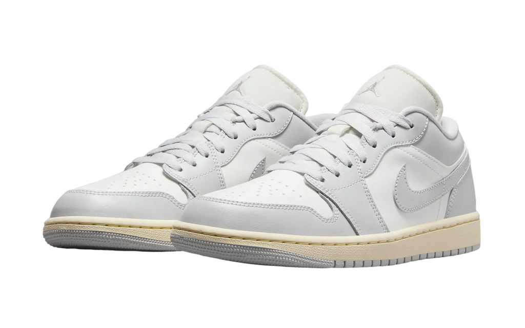 Air Jordan 1 Low Light Grey / Sail - Image 2