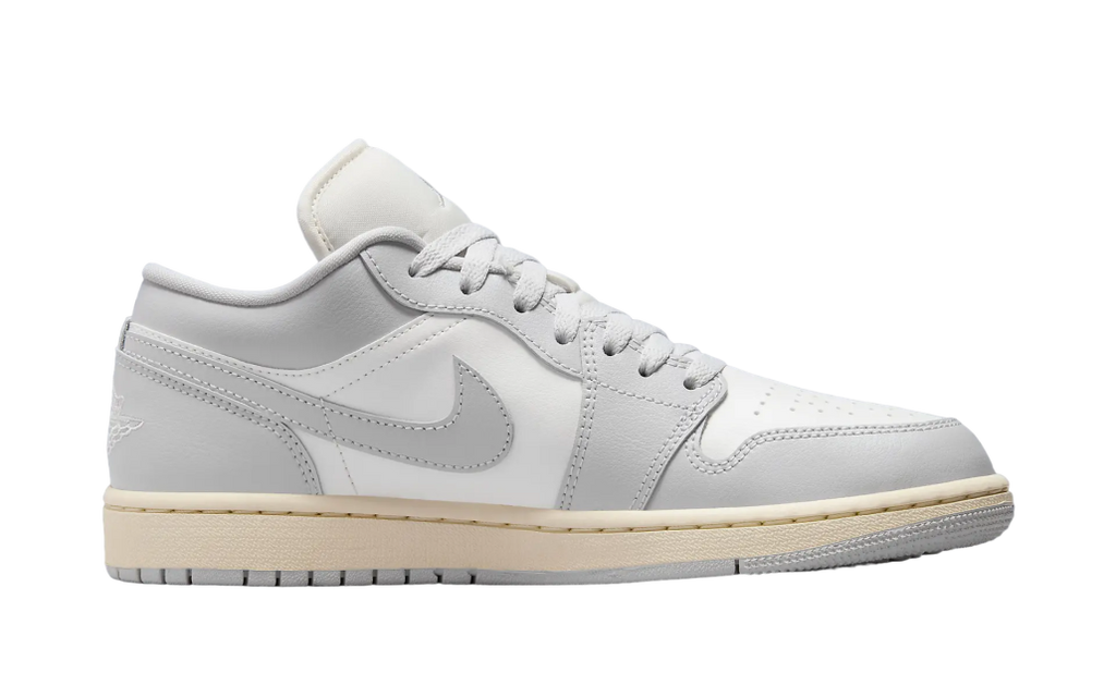 Air Jordan 1 Low Light Grey / Sail - Image 3