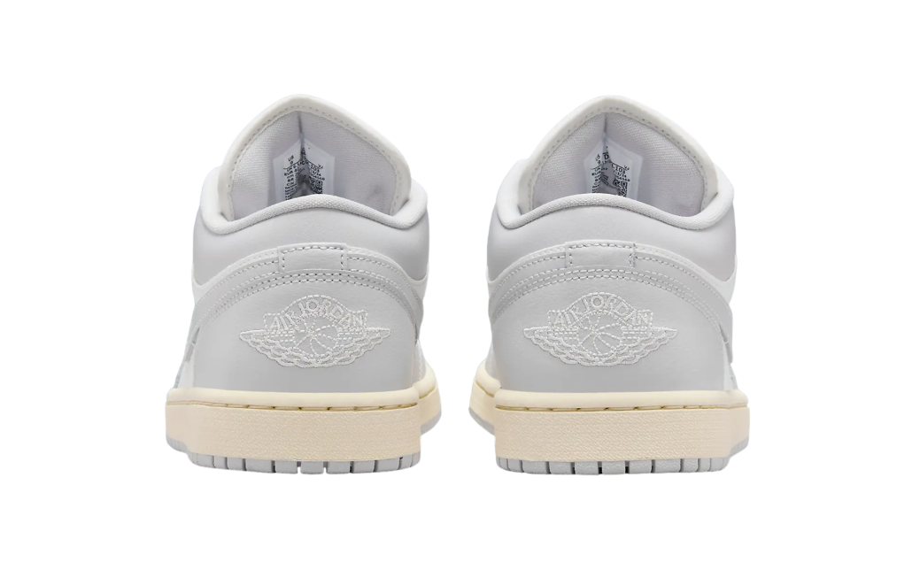 Air Jordan 1 Low Light Grey / Sail - Image 5