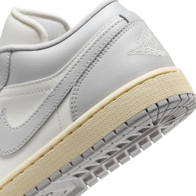 Air Jordan 1 Low Light Grey / Sail - Image 8