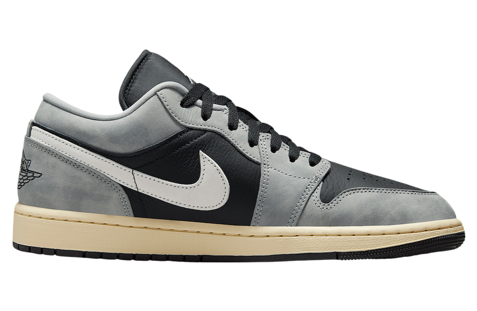 Air Jordan 1 Low Light Smoke Grey / White - Image 3