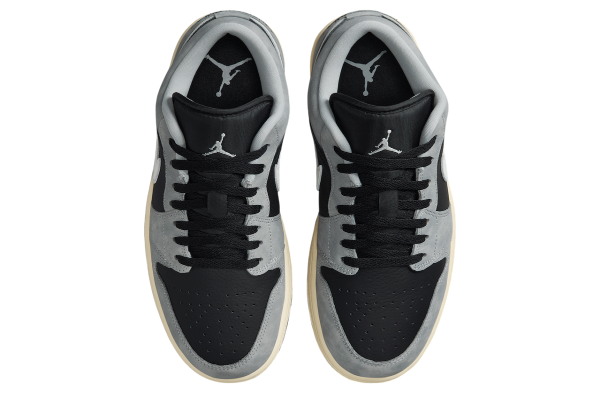 Air Jordan 1 Low Light Smoke Grey / White - Image 4
