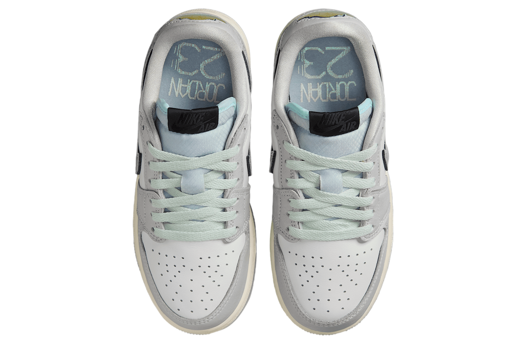 Air Jordan 1 Low Lny GS Summit White / Photon Dust - Image 4