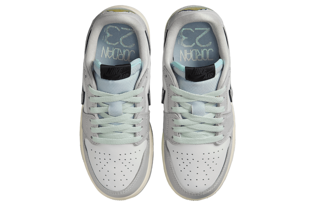 Air Jordan 1 Low Lny GS Summit White / Photon Dust - Image 4
