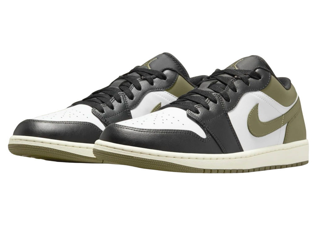 Air Jordan 1 Low Medium Olive - Image 2