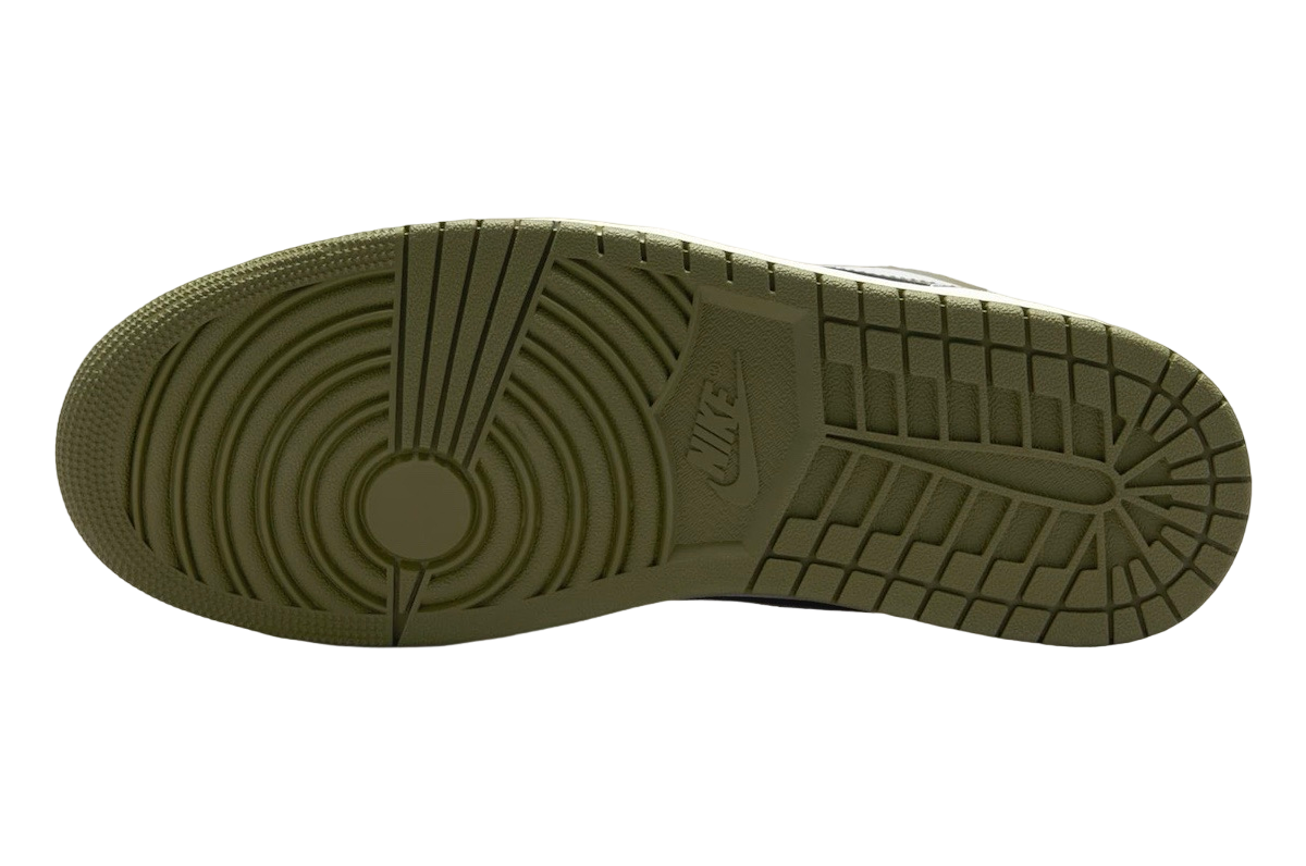 Air Jordan 1 Low Medium Olive - Image 6