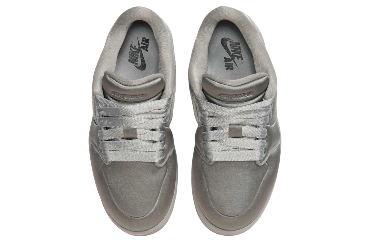 Air Jordan 1 Low Method of Make WMNS Satin Grey - Image 4
