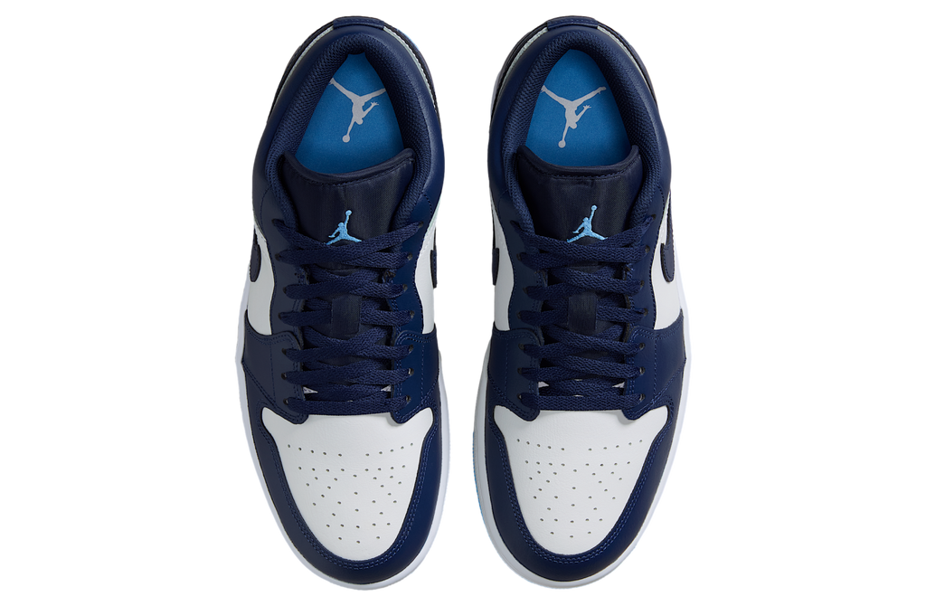 Air Jordan 1 Low Midnight Navy / White - Image 4