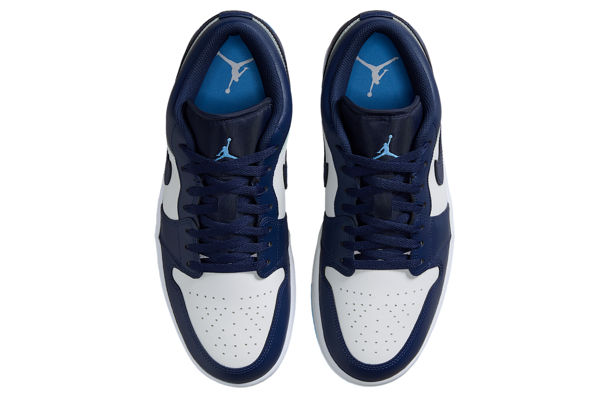 Air Jordan 1 Low Midnight Navy / White - Image 4
