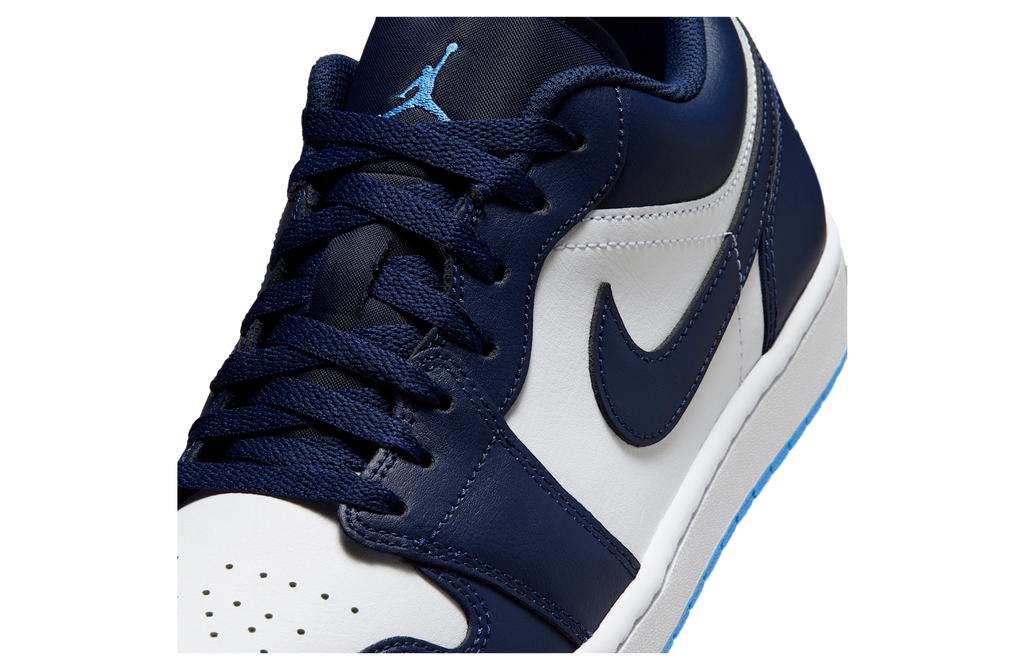 Air Jordan 1 Low Midnight Navy / White - Image 7