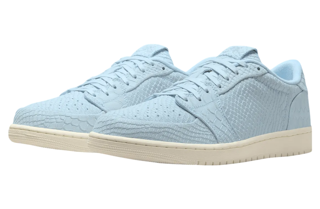 Air Jordan 1 Low NS Ice Blue Python - Image 2