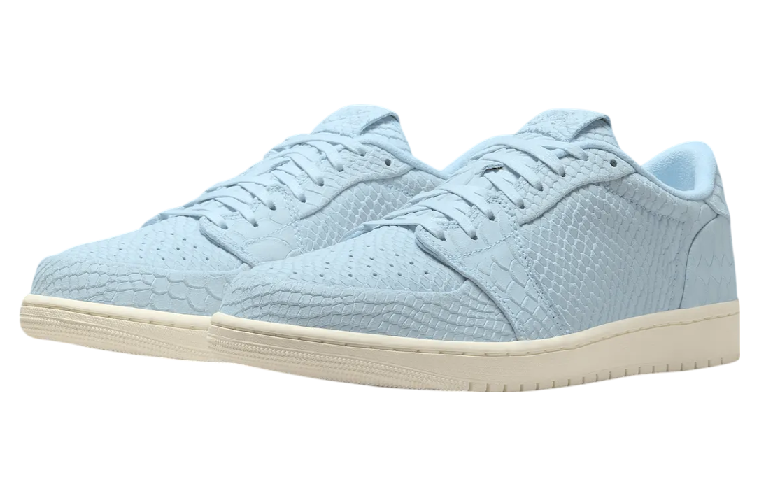 Air Jordan 1 Low NS Ice Blue Python - Image 2