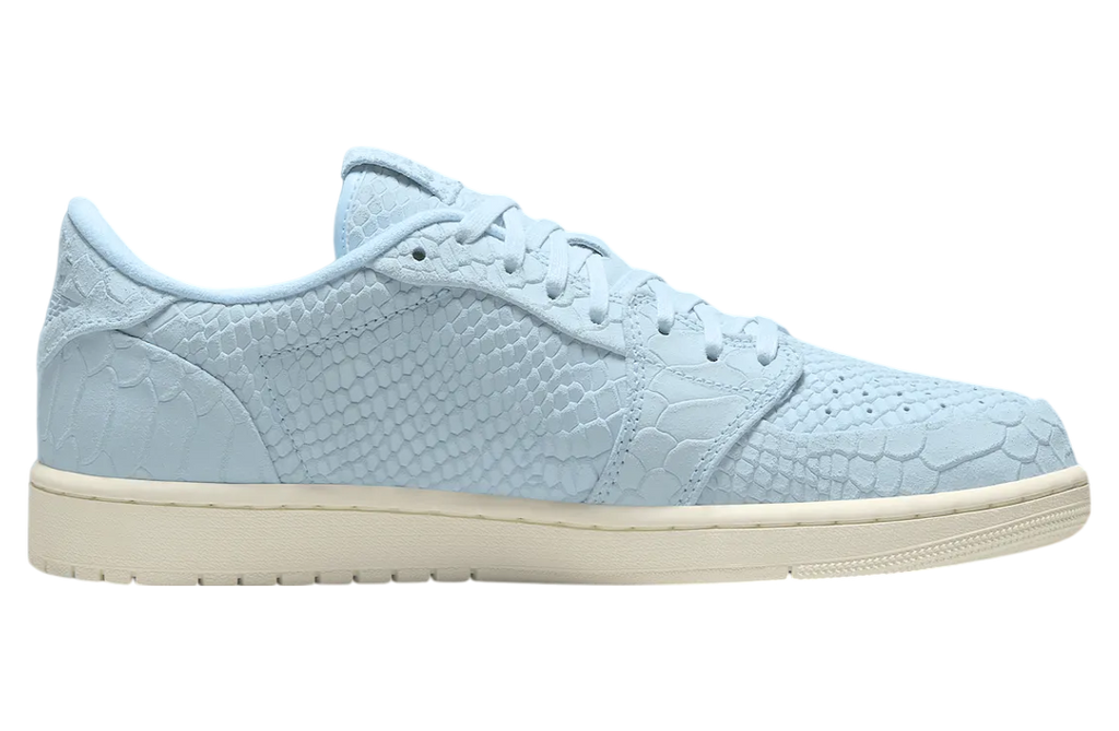 Air Jordan 1 Low NS Ice Blue Python - Image 3