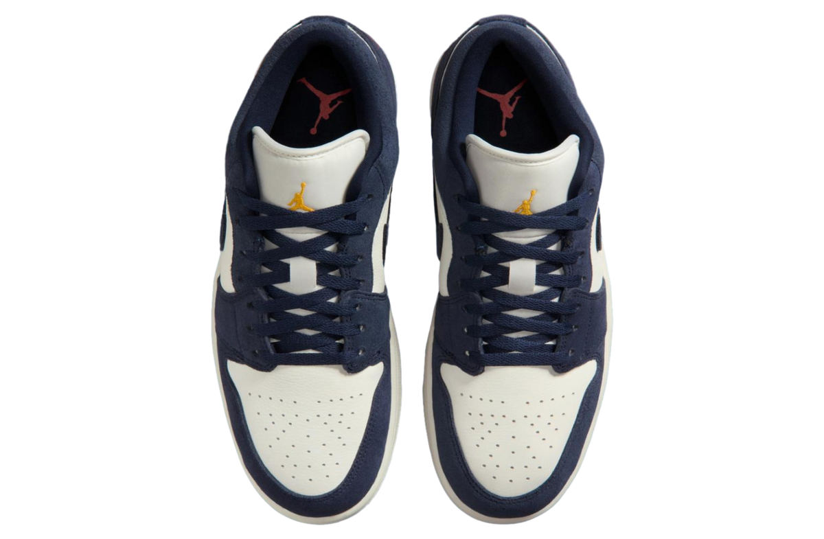 Air Jordan 1 Low Obsidian / University Gold - Image 5