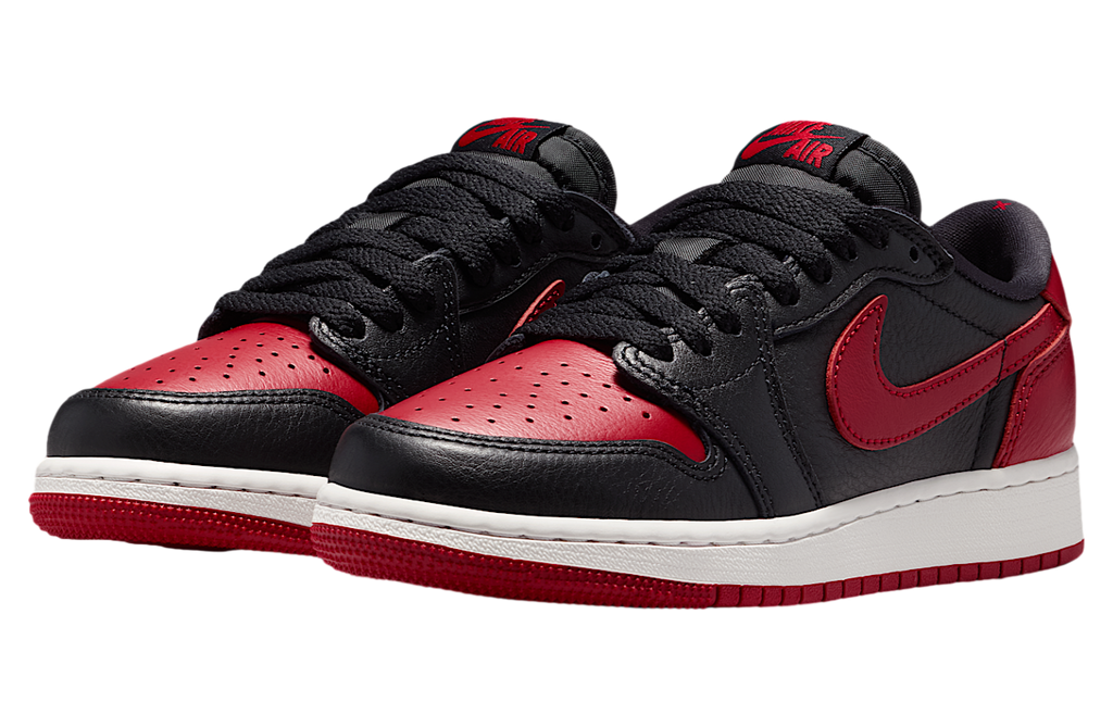 Air Jordan 1 Low OG Banned GS Black / Varsity Red - Image 5