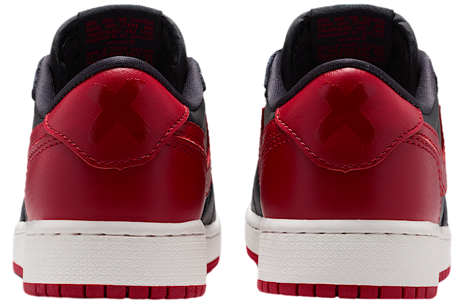Air Jordan 1 Low OG Banned GS Black / Varsity Red - Image 6