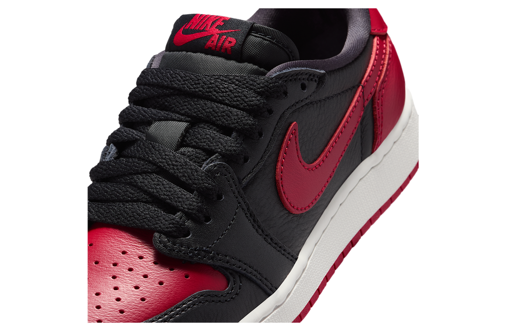 Air Jordan 1 Low OG Banned GS Black / Varsity Red - Image 7