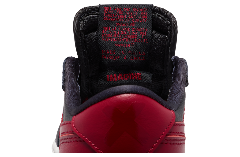 Air Jordan 1 Low OG Banned GS Black / Varsity Red - Image 9