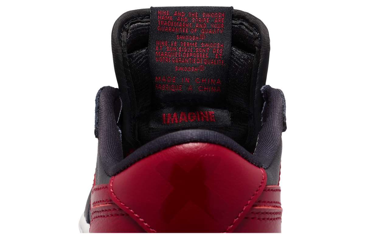 Air Jordan 1 Low OG Banned GS Black / Varsity Red - Image 9