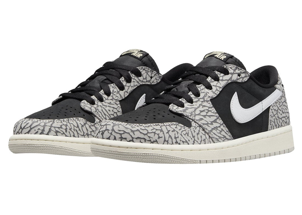 Air Jordan 1 Low OG Black Cement - Image 2