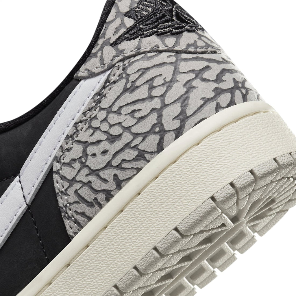 Air Jordan 1 Low OG Black Cement - Image 8