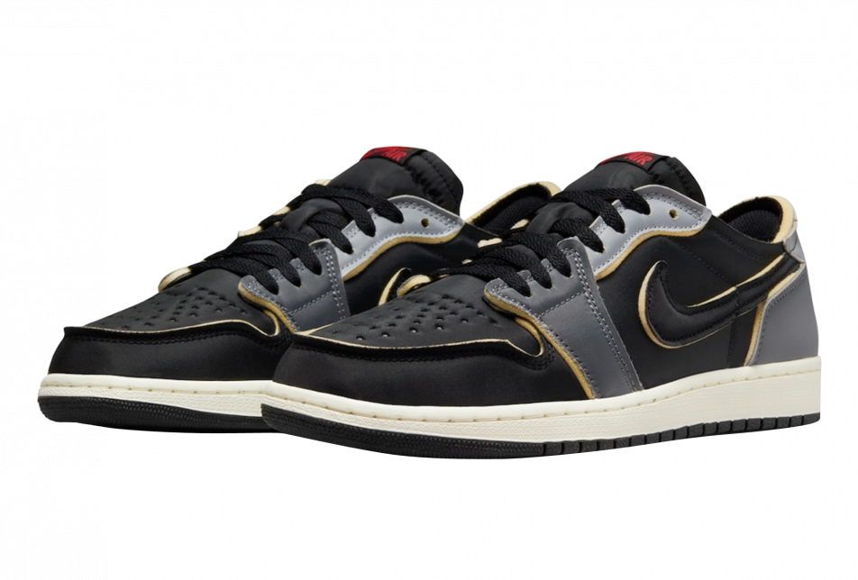 Air Jordan 1 Low OG Black Smoke Grey - Image 2
