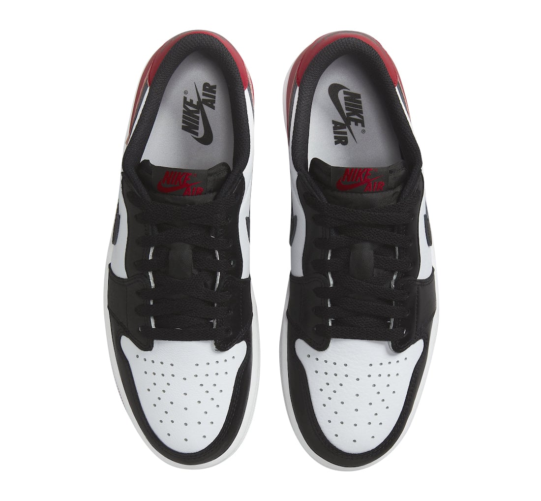Air Jordan 1 Low OG Black Toe - Image 4