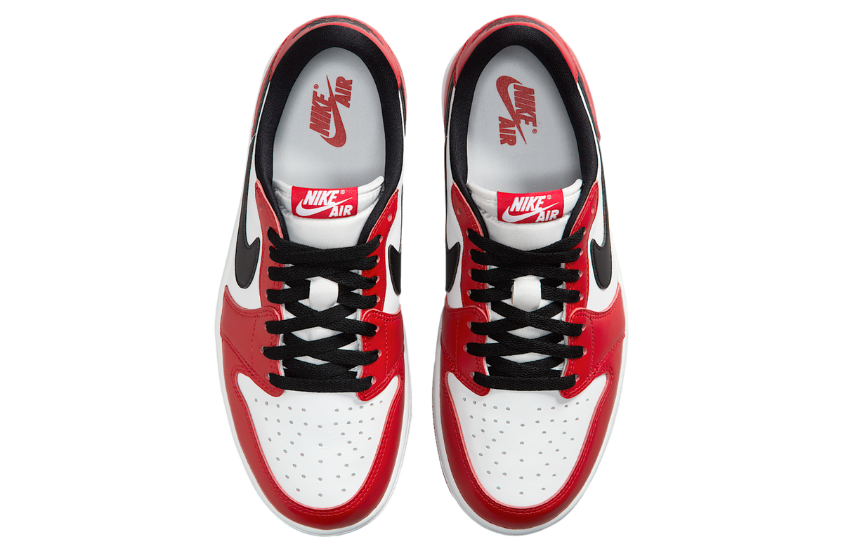 Air Jordan 1 Low OG Chicago Varsity Red / Black - Image 4