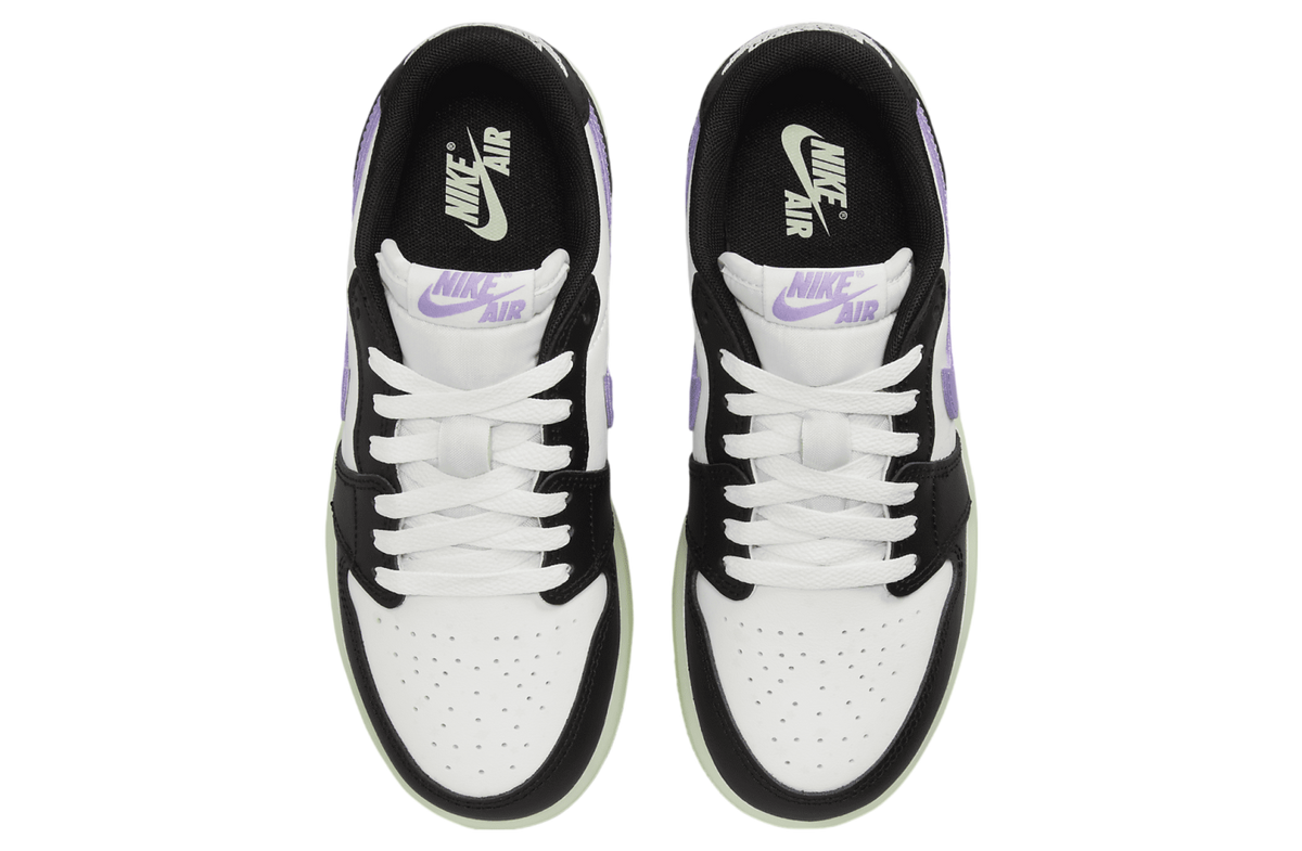 Air Jordan 1 Low OG GS Black / Raspberry - Image 4