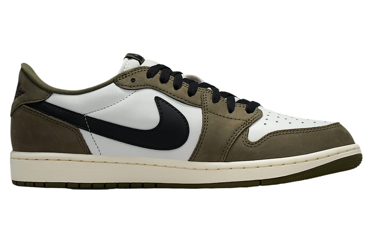 Air Jordan 1 Low OG Medium Olive / Black - Image 3