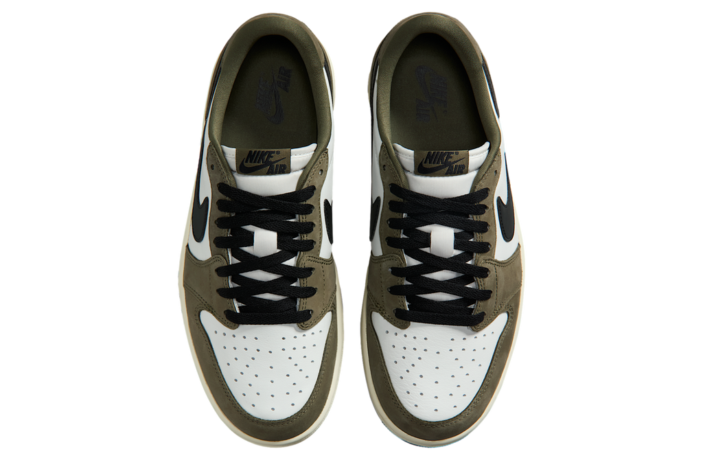 Air Jordan 1 Low OG Medium Olive / Black - Image 4