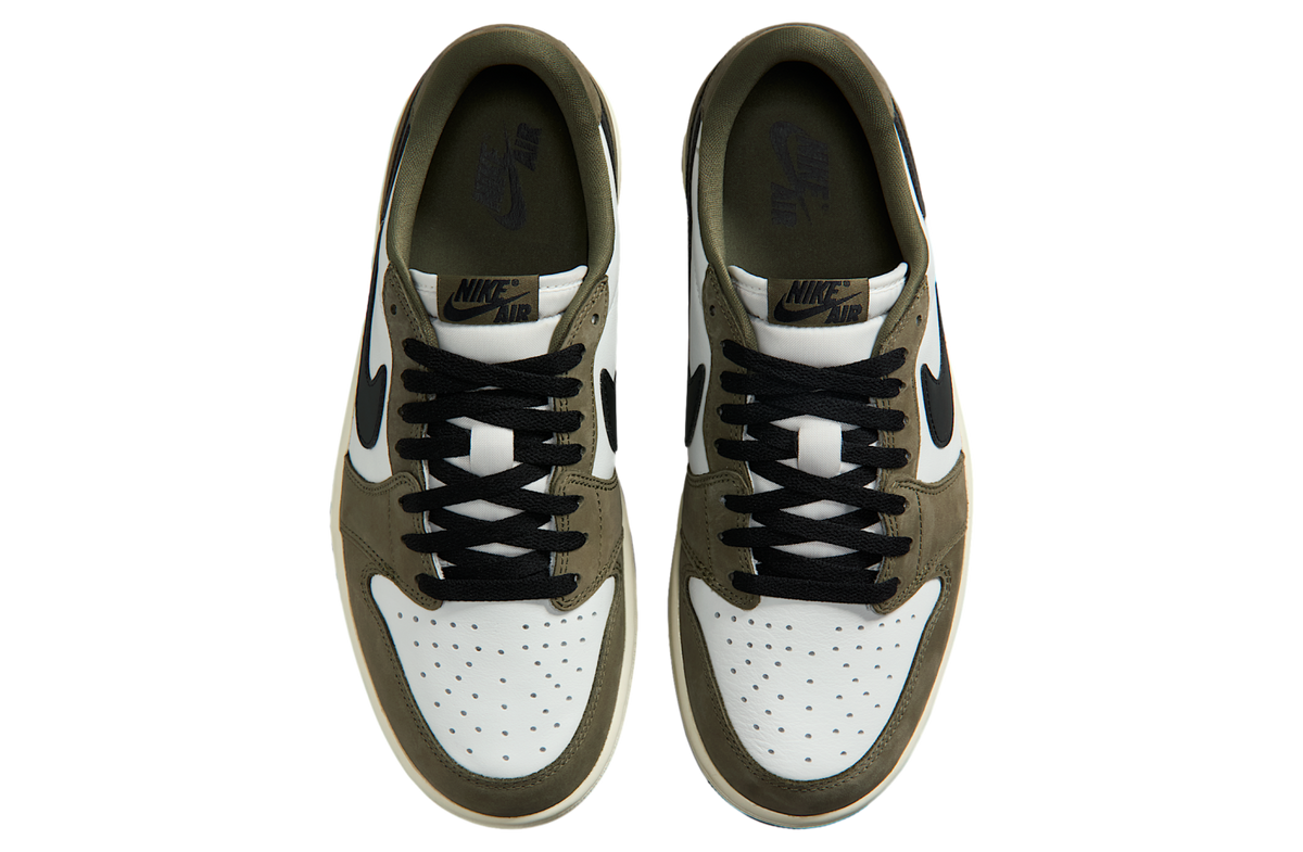 Air Jordan 1 Low OG Medium Olive / Black - Image 4