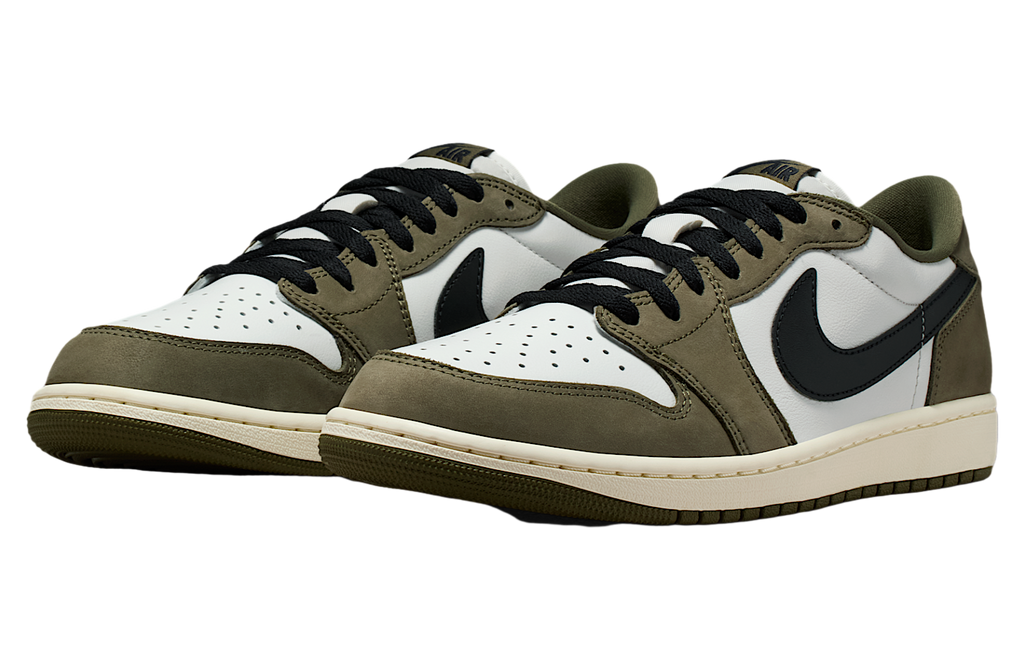 Air Jordan 1 Low OG Medium Olive / Black - Image 5