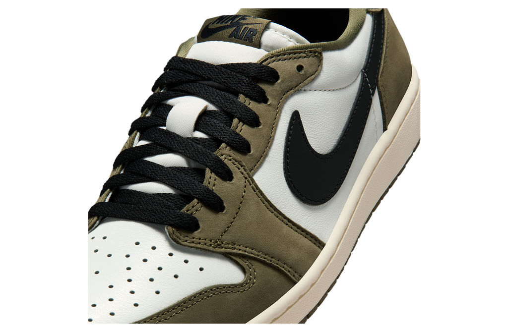 Air Jordan 1 Low OG Medium Olive / Black - Image 7
