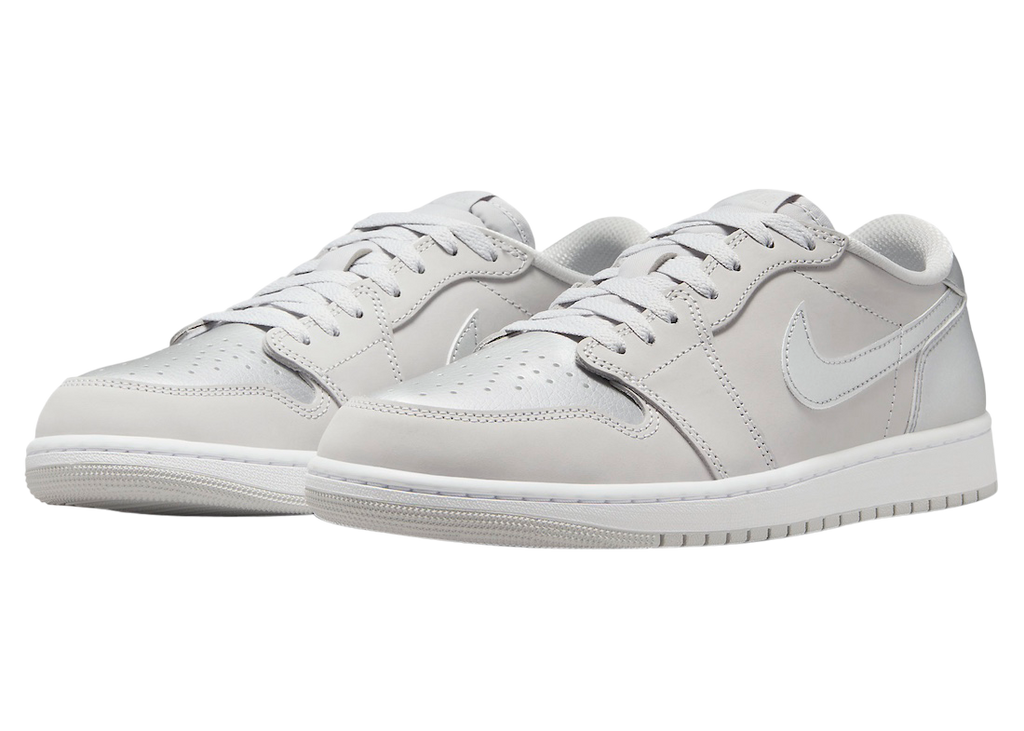 Air Jordan 1 Low OG Metallic Silver - Image 2
