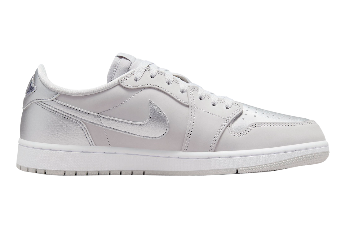 Air Jordan 1 Low OG Metallic Silver - Image 3