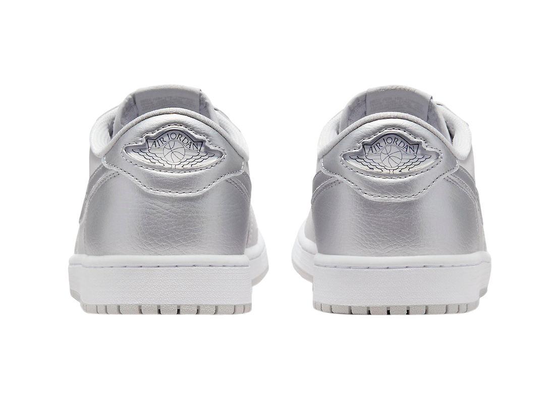 Air Jordan 1 Low OG Metallic Silver - Image 5