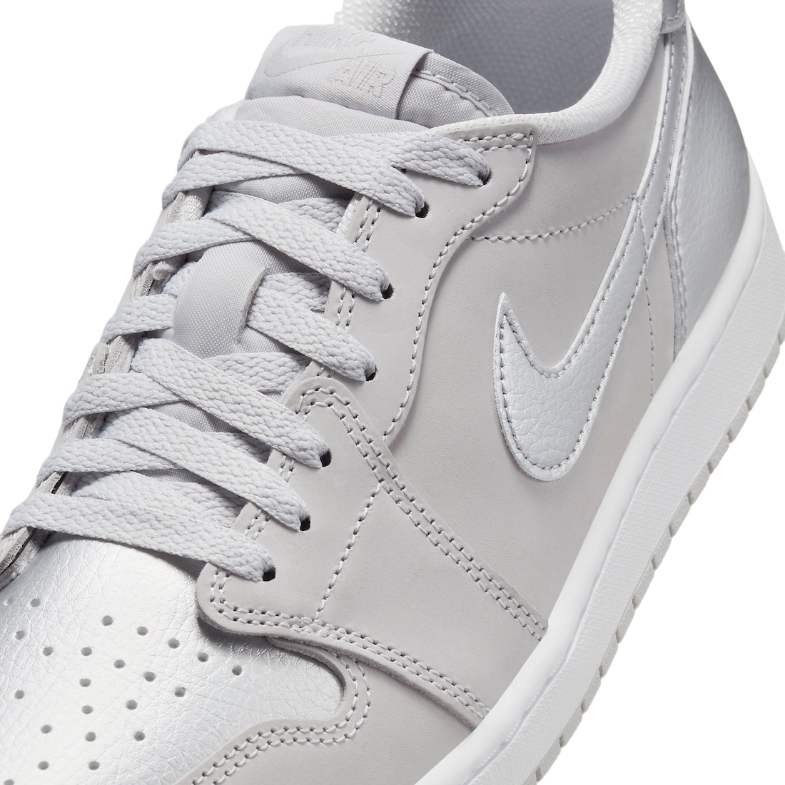 Air Jordan 1 Low OG Metallic Silver - Image 7